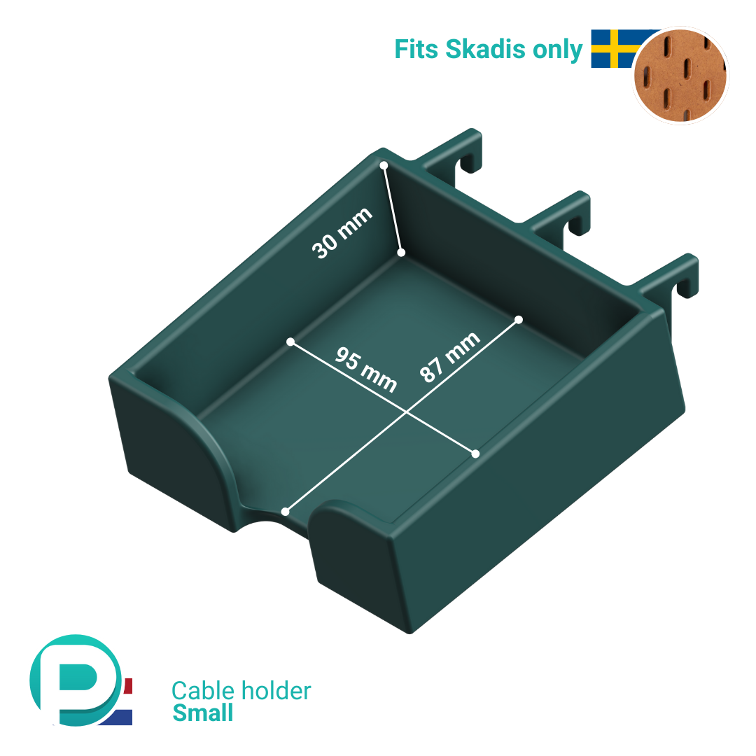 Memoblokhouder - Past op IKEA Skadis