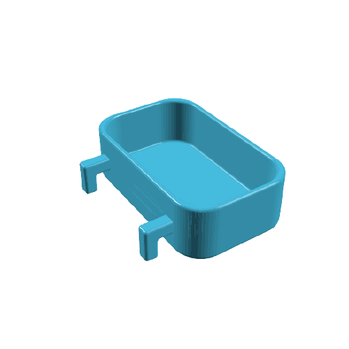 Bakje 60x35x18mm voor je IKEA Skadis - Printboard