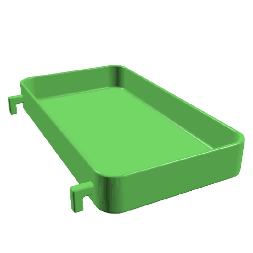 Bakje 140x75x18mm voor IKEA Skadis