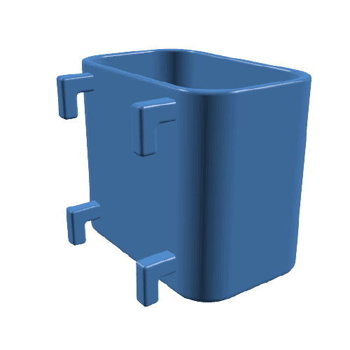 Bakje 60x35x55mm voor IKEA Skadis