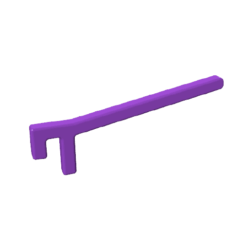 Pin 60mm universeel voor IKEA Skadis