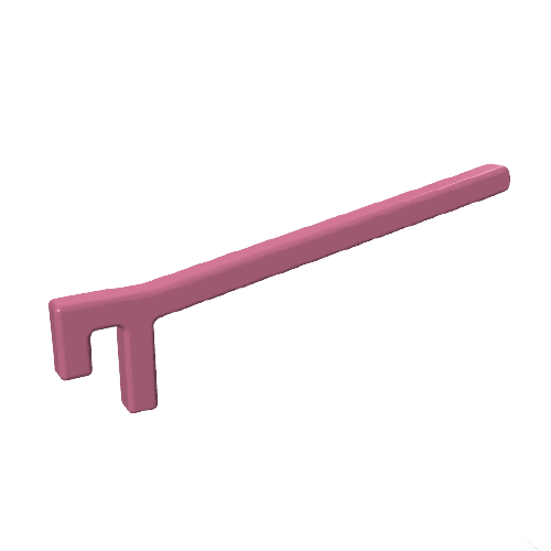 Pin 70mm universeel voor IKEA Skadis