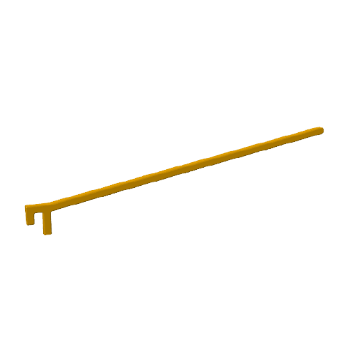 Pin 200mm universeel voor IKEA Skadis